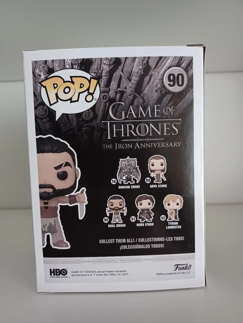 Khal Drogo 90‎ From Game Of Thrones Vinyl Figure Funko Pop